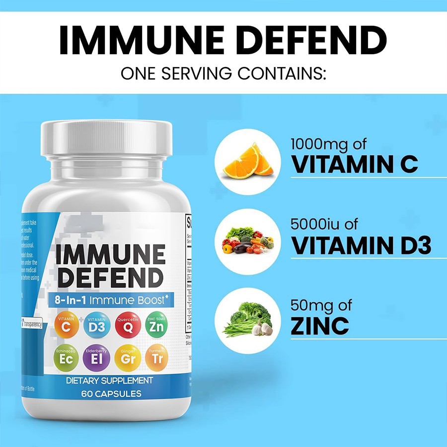 Immune Defend Boost Dietary Supplement high quality